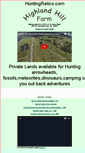 Mobile Screenshot of huntingrelics.com